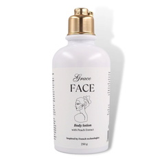 Увлажняющий крем для тела Grace FACE с экстрактом персика и минералами 250г. Лосьон вит...