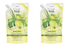 Витэкс Exotic Fresh Крем-мыло Лайм и лемонграсс, 750мл, 2шт Vitex
