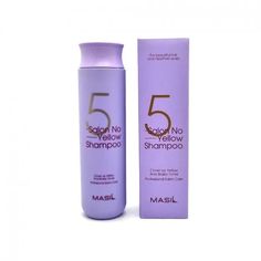 Шампунь Masil 5 SALON NO YELLOW Shampoo против желтизны волос, 300 мл
