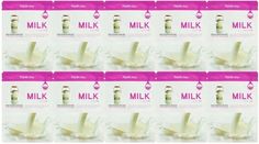 Маски для лица FarmStay с Молоком MASK SHEET MILK 23 мл - 10 шт