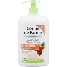 Гель для душа Corine de Farme с экстрактом карите, защищающий 750 мл