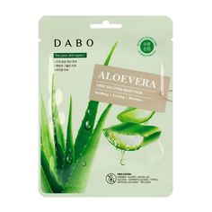 Маска тканевая для лица Dabo экстракт алоэ 23 г