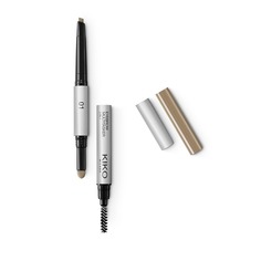 Карнадаш и пудра для бровей Kiko Milano Eyebrow multitasker 3-in-1 № 01 Light Blonds