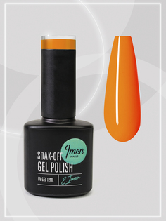 Гель лак Imen 048 неон оранжевый