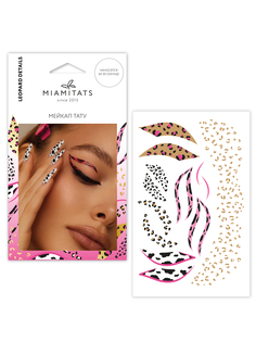 Набор переводных тату Miamitats Leopard details