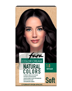 Краска для волос Fara natural colors soft тон 301-чёрный, 270 мл