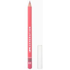 Карандаш для губ LOVE GENERATION Lip Pencil контурный, №02 светло-коричневый, 1,2 г