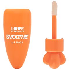 Маска для губ Love Generation Smoothie с кокосом и алоэ, №03 прозрачно-оранжевый, 4 мл