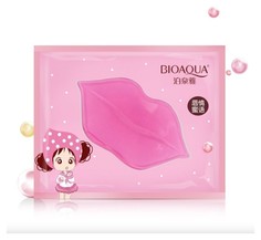 Увлажняющая гидрогелевая маска для губ с коллагеном (10 шт.) Bio Aqua