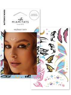 Набор переводныMiamitats х тату Butterfly wings