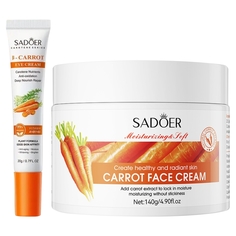 Набор Sadoer крем для лица крем для кожи вокруг глаз с морковью