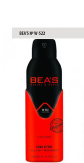 Парфюмированный дезодорант Beas W522 For Women, 200 мл