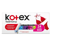 Тампоны Kotex Super, 24 шт