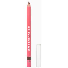 Карандаш для губ LOVE GENERATION Lip Pencil контурный, №10 темно-коричневый, 1,2 г