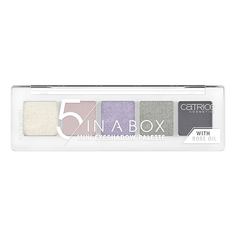 Тени для век Catrice 5 in A Box mini тон 080 diamond lavender look 40 г