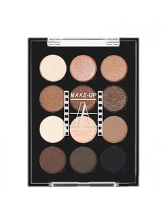 Тени в палитре из 12 цветов P12C ESN Make-up Atelier Paris 12 г