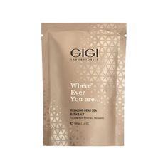 Соль для ванн с минералами мёртвого моря GIGI Relaxing Dead Sea Bath Salt 100 г