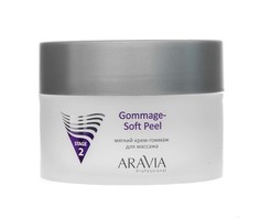 Крем-гоммаж для массажа Aravia Professional Gommage Soft Peel мягкий 150 мл