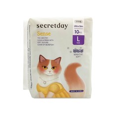 Прокладки Secretday для критических дней 6 капель, 10 шт