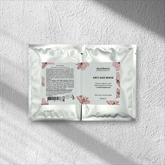 Маска лифтинг для моделирования лица Anti Age Mask NanoNature 50 мл 2Х25