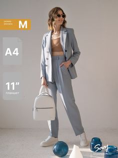 Рюкзак женский SAAJ SMB109 белый, 33х26х10 см