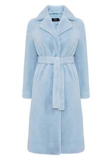 Шуба женская Sas Womanswear Русская зима голубая L