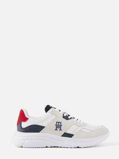 Кроссовки мужские Tommy Hilfiger FM0FM04878 белые 46 EU