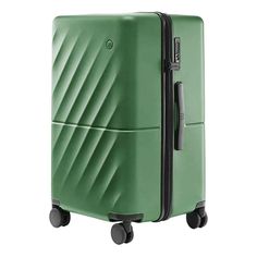 Чемодан унисекс Ninetygo зеленый, 72,6х43,5х36,3 см