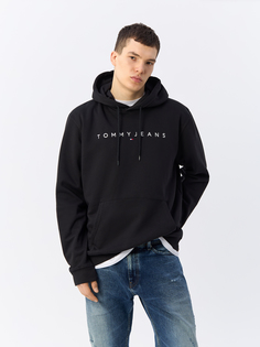 Толстовка мужская Tommy Hilfiger Jeans DM0DM17985 черная M