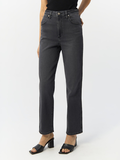 Джинсы женские Wrangler Mom Straight черные 26/32