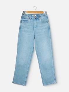 Джинсы женские Wrangler Mom Straight голубые 32/34