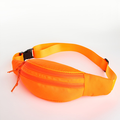 Поясная сумка унисекс NoBrand Спорт-3 оранжевая