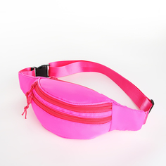 Поясная сумка женская NoBrand Спорт-3 розовая
