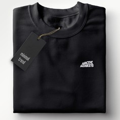 Футболка мужская HYPNOTICA рок arctic monkeys арктик манкис - 1054 черная XS