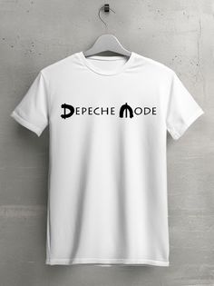 Футболка мужская HYPNOTICA музыка Depeche Mode - 1633 белая XS