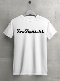 Футболка мужская HYPNOTICA музыка Foo Fighters - 1560 белая XL