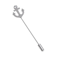 Брошь из бижутерного сплава Ice&High Collection MT333170R, хрусталь
