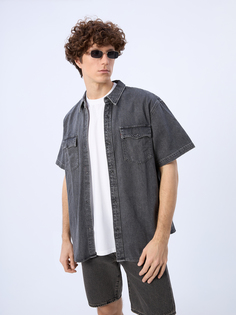 Рубашка Levis для мужчин, A5722, размер M, чёрная-0014 Levis®