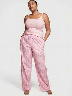 Пижама женская Victorias Secret 11214677 розовая 2XL Regular