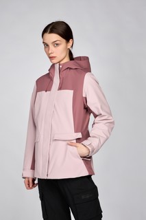 Куртка женская Anta 862416606 OUTDOORS WATER RESISTANT розовая S