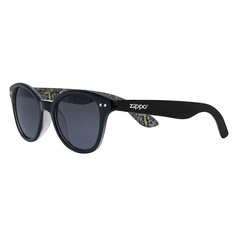 Солнцезащитные очки унисекс Zippo OB144 черные/серые камуфляж
