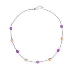 Сотуар из бижутерного сплава 107 см Moon Paris ML-24.03-0083, кристалл