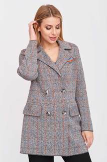 Пиджак женский Текстильная Мануфактура Д 3015 серый 50 RU