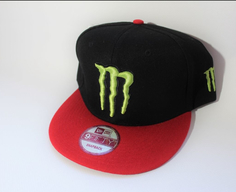 Бейсболка унисекс Monster Energy MONSTER ENERG ATHLETES COLLECTION black, р.59