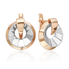Серьги из золота PLATINA jewelry 02-5368