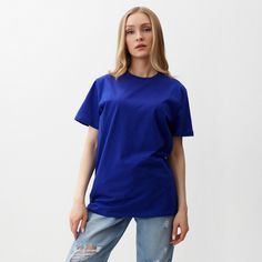 Футболка женская NoBrand ATA collection синяя 54 RU
