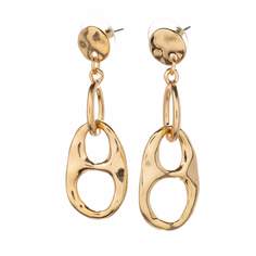 Серьги подвески из бижутерного сплава Moon Paris ML-24.03-020