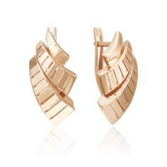 Серьги из золота PLATINA jewelry 02-5369