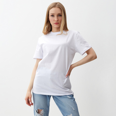 Футболка женская NoBrand ATA collection белая 50 RU