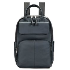 Рюкзак мужской Capri CAP-816 черный матовый, 37x26x12 см